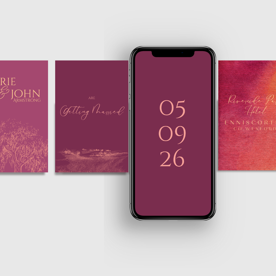 Animated Save the Date Video invite | Done for You - No editing needed Colour Burst Save the Date Video Invitation